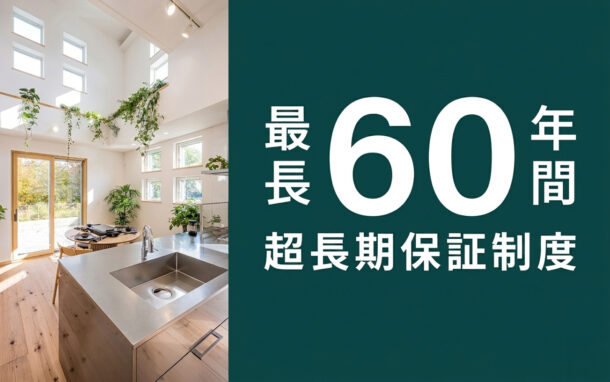 最長60年間長期保証制度